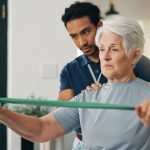 Fisioterapia domiciliar para AVC