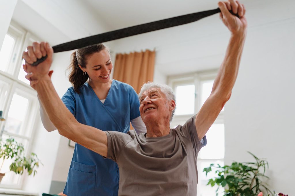 Fisioterapia domiciliar para idosos