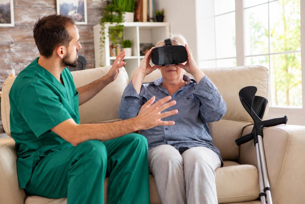 Fisioterapia Domiciliar com tecnologia