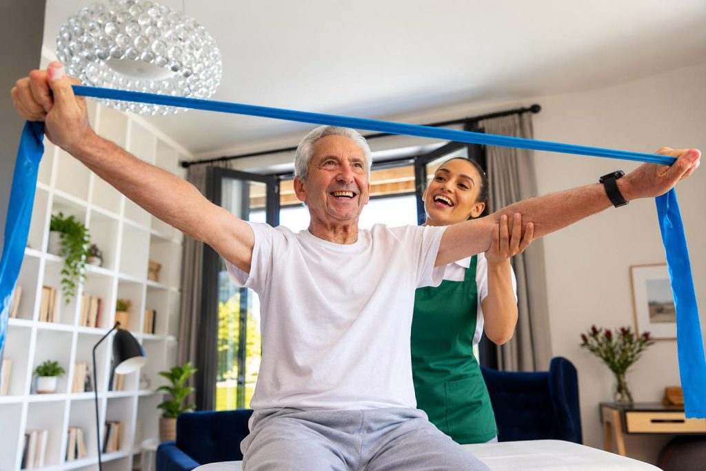 Fisioterapia em Casa no pós-operatório